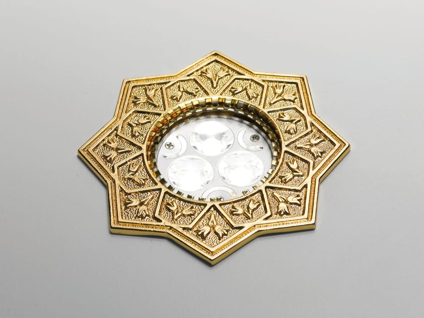 Круглый металлический светодиодный прожектор Cremasco Illuminazione световые работы ARCH-00101649