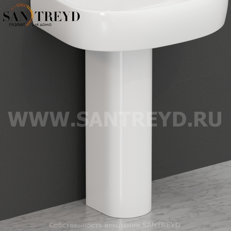 457001 Пьедестал 68 см цвет Белая глазурь Kerasan K09 Италия
