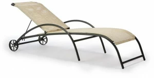 Vermobil Лежащий садовый шезлонг texplast на колесиках Park & taormina Ch381