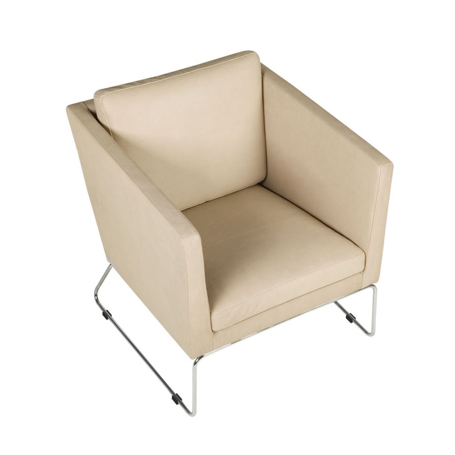 Кресло Clark, молочное Sits S1131 - Вид №3