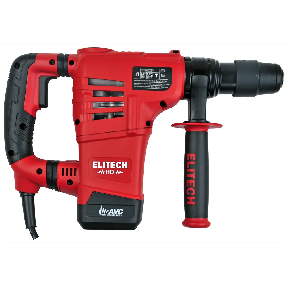 Перфоратор сетевой SDS-plus Elitech HD 1130ЭМ E2205.002.00, 1100 Вт, 3.5 Дж STLM-2039646 - Вид №2