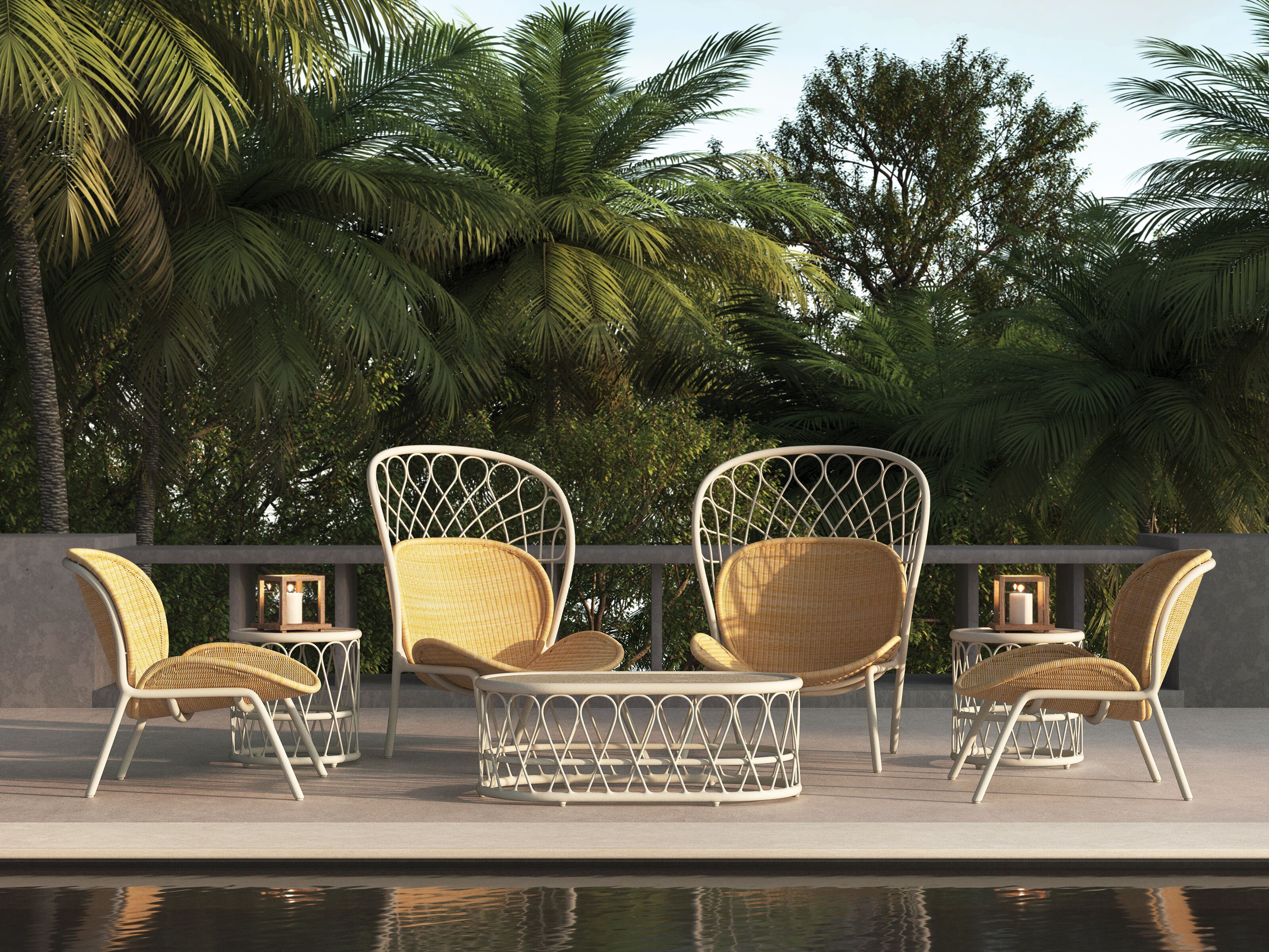 Садовое кресло в JanusFiber® JANUS et Cie Plume ARCH-00039765 - Вид №4