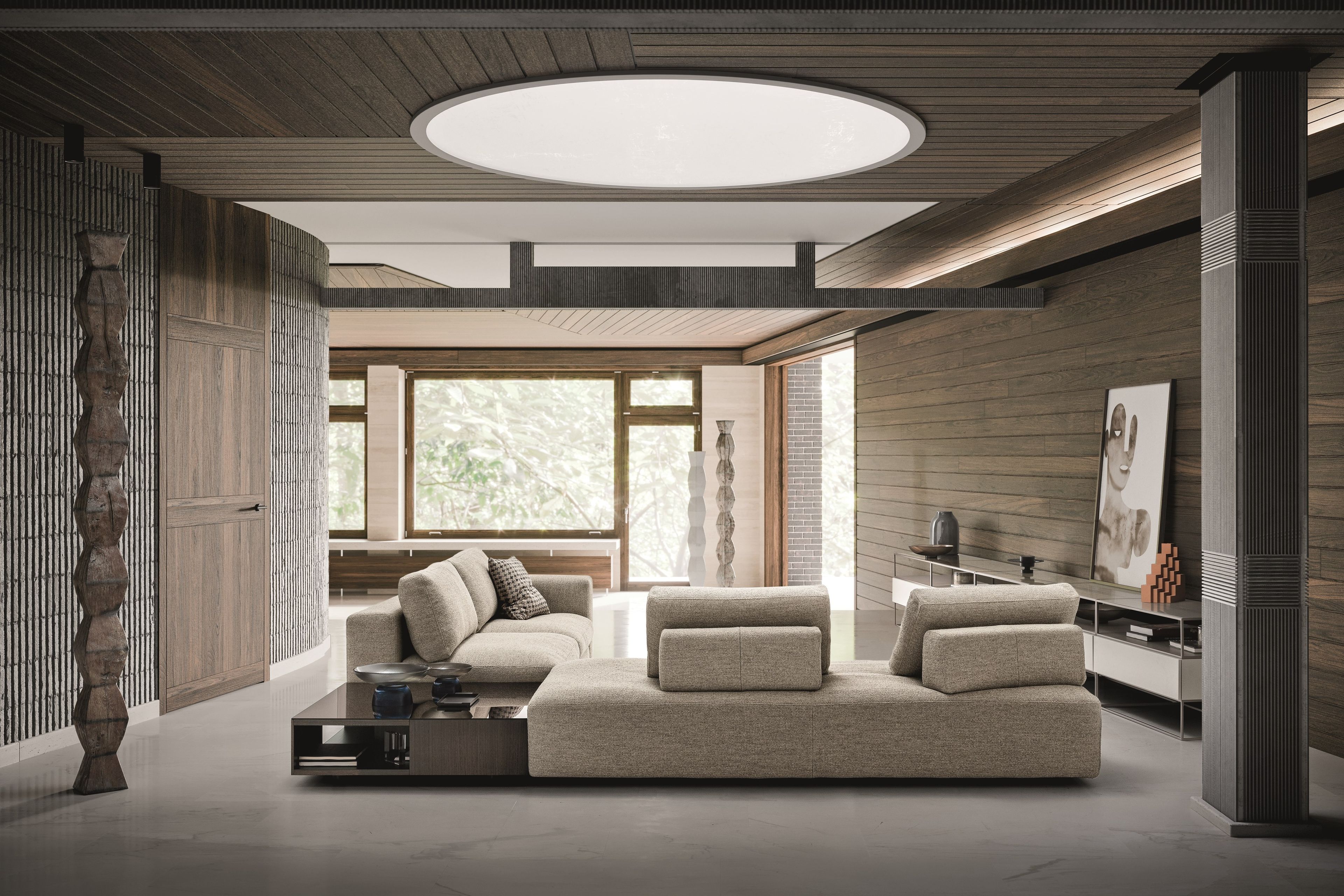 Квадратный журнальный столик с отсеком для хранения Ditre Italia Union ARCH-00143001 - Вид №1