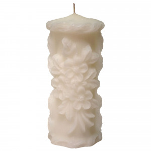 82625965 Свеча «Ночная фиалка», цвет белый