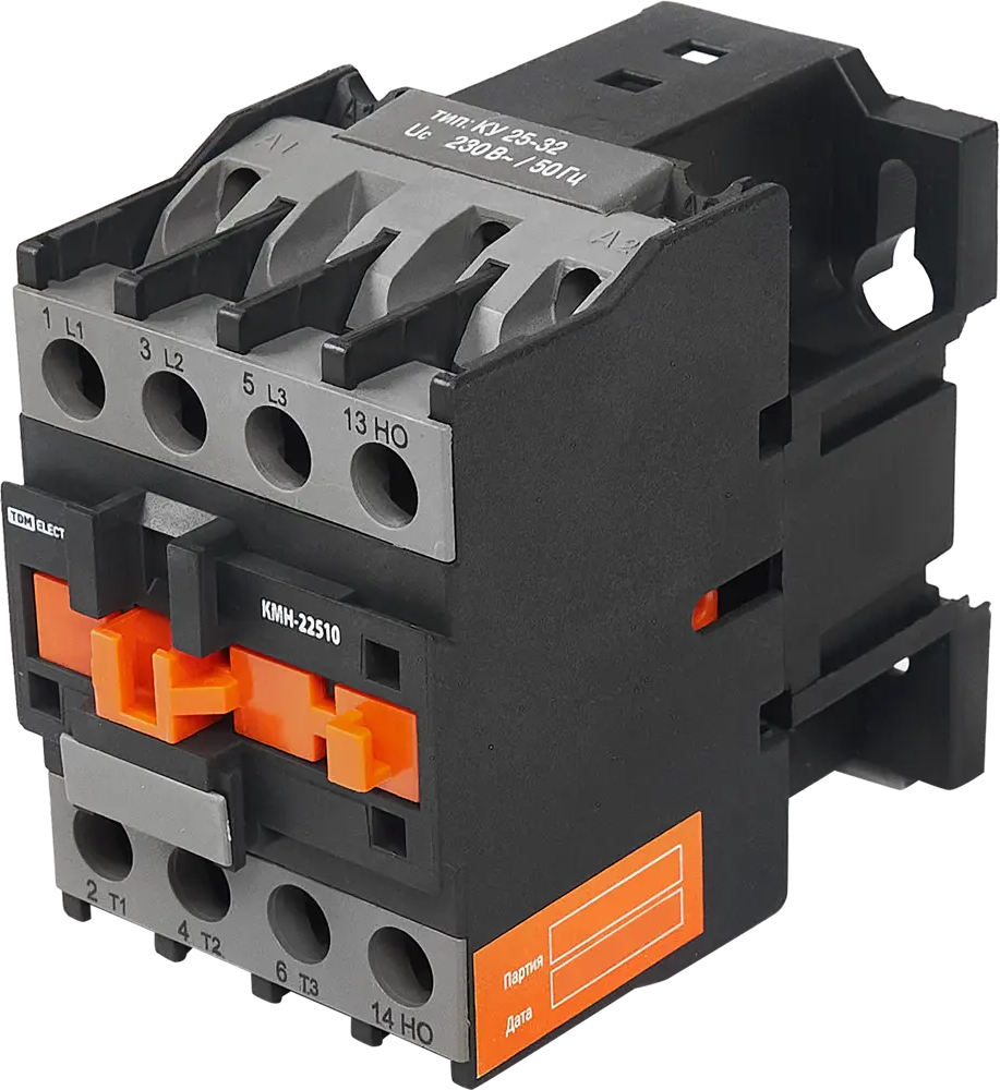 Контактор TDM Electric КМН-22510 для управления мощными нагрузками 25А 84399599