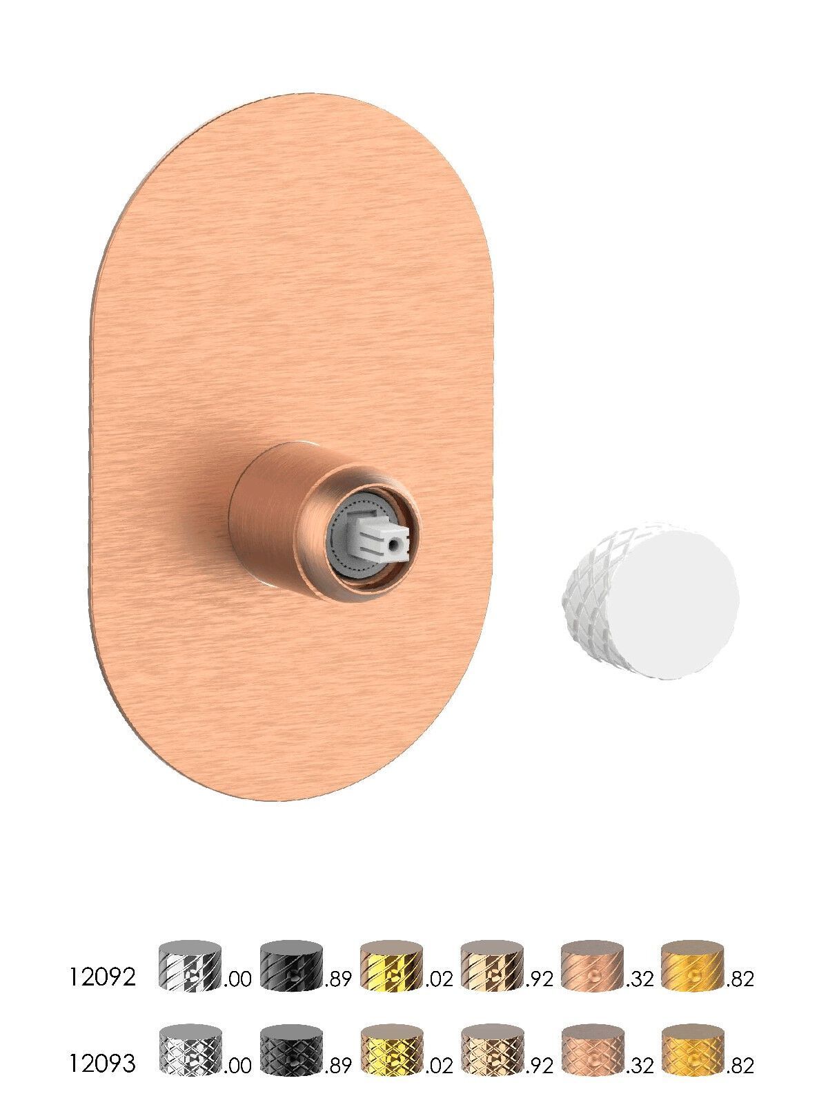 Встраиваемый однорычажный смеситель для душа Rubinetterie Frattini Pepe XLS ARCH-00009760 - Вид №5