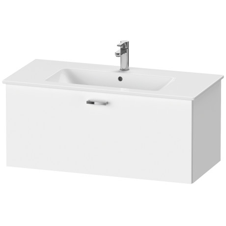 XB603201818 Тумбочка подвесная XBase #XB6032 1000 x 475 мм Белый матовый, декор Duravit  - Вид №2