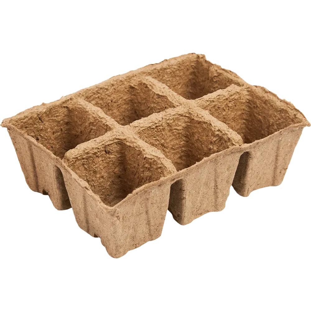 Кассета рассадная 6 ячеек с торфяными таблетками, 2 шт Santreyd STLM-2091814 - Вид №5