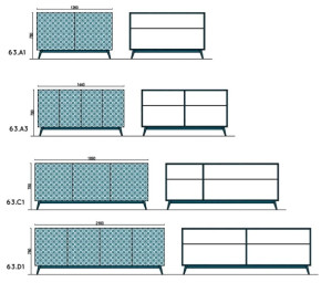 Шкаф с распашными дверями