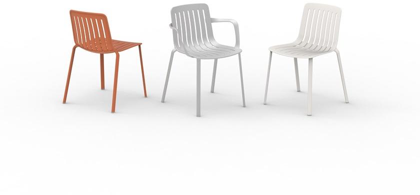 Magis Садовый стул из литого алюминия с подлокотниками sun-id-1425444 - Вид №2