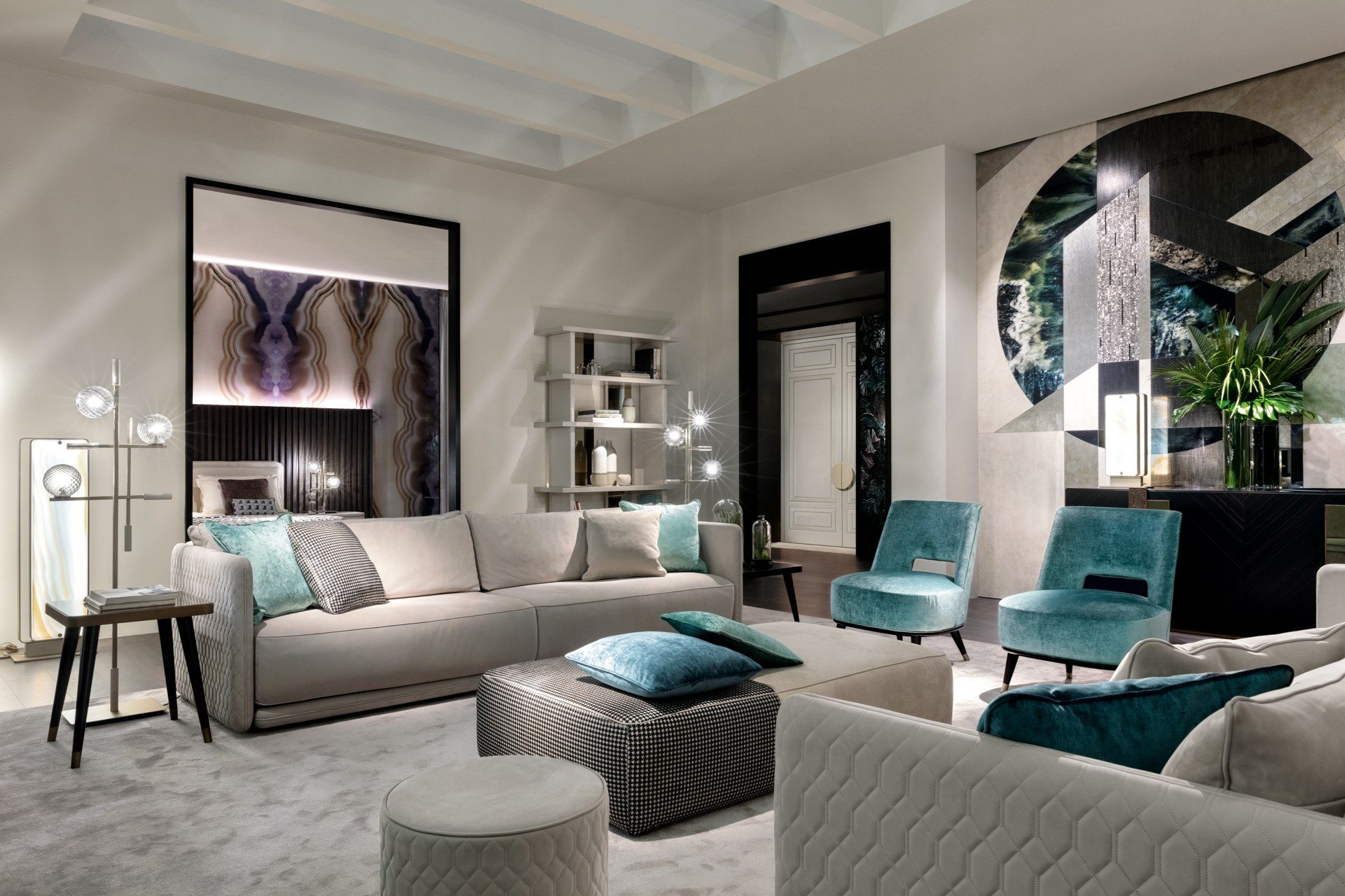 2-местный кожаный диван Sicis остров ARCH-00073710 - Вид №7