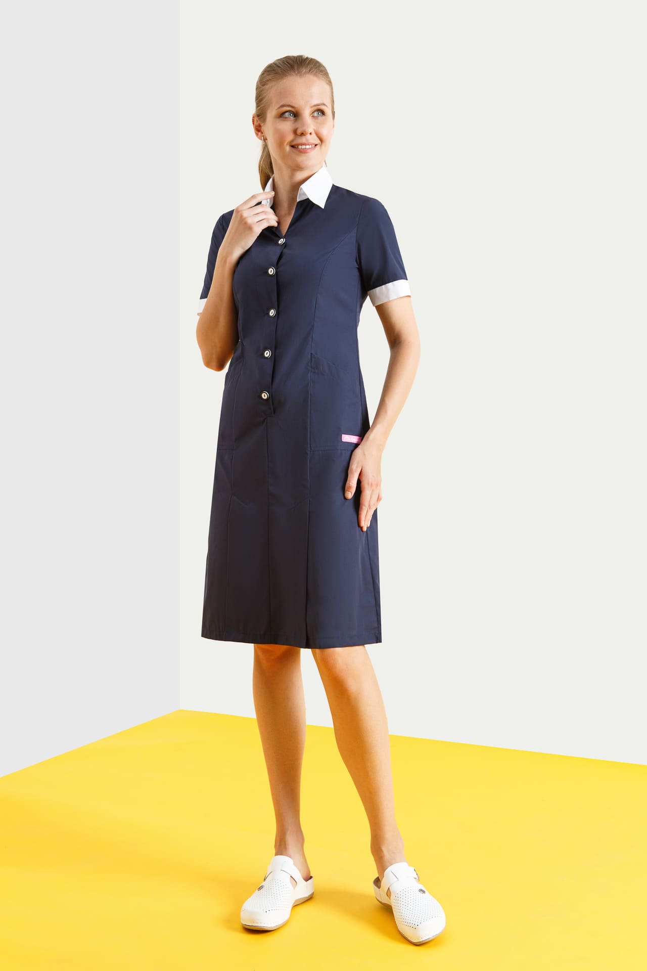 63434 Комплект NAVY (темно-синий) GRACE  Одежда для обслуживающего персонала  размер 50 (XL)  - Вид №5