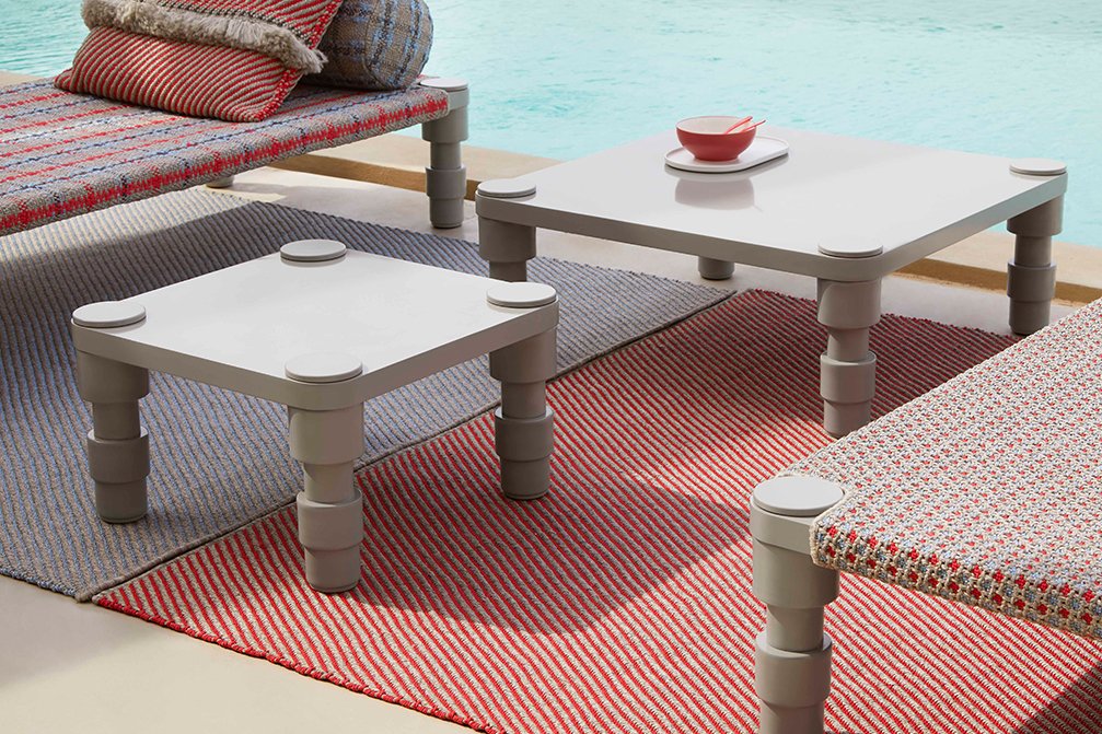 Столик журнальный белый 90x60 Gan Grey от Gan GAN  321285 Белый  - Вид №3