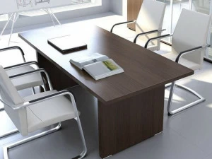 MDD Прямоугольный деревянный стол для переговоров Quando