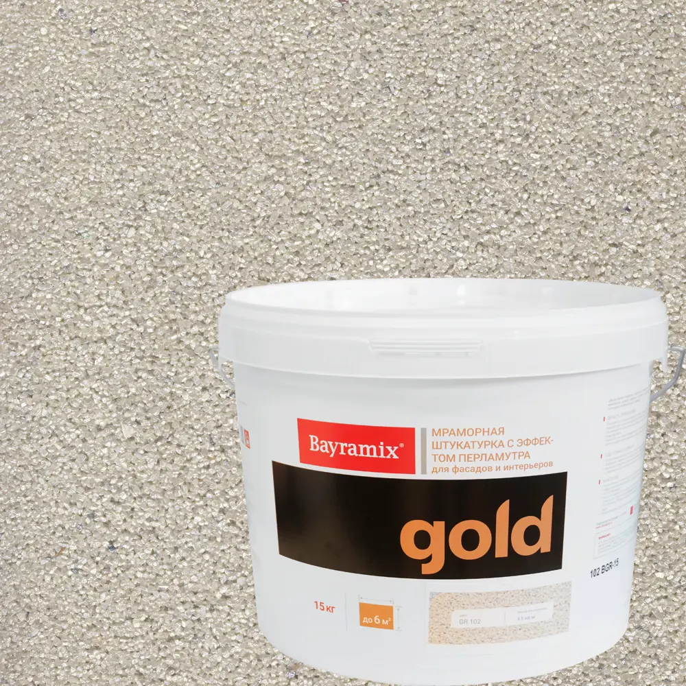 Декоративная штукатурка BAYRAMIX Mineral Gold с перламутровым эффектом 82879064 STLM-0853804