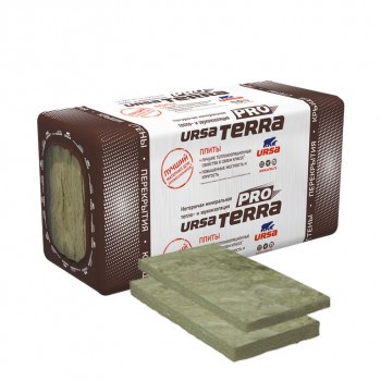Тепло-звукоизоляция Ursa Terra 34PN PRO 1000х610х50мм (6,1м2; 0,305м3) 4012 - Вид №2