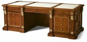 OAK Письменный стол из красного дерева с ящиками Galleria