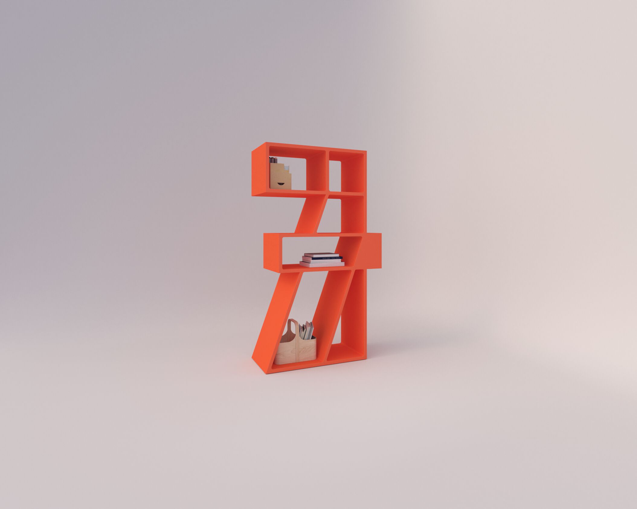 Мебель контейнеры в бетонной конструкции Voltan 555 ARCH-00065661 - Вид №57