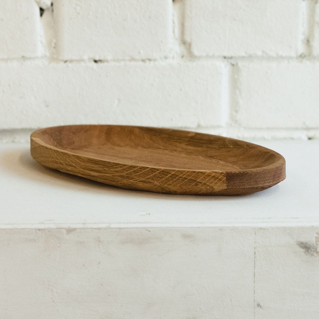 Тарелка "Яйцо" Коричневый FUGA ECO WOOD 123545 Коричневый  - Вид №1