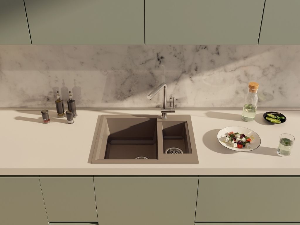 Кухонная мойка Sakaime 60-2 CH OMOIKIRI 4993913 - Вид №3