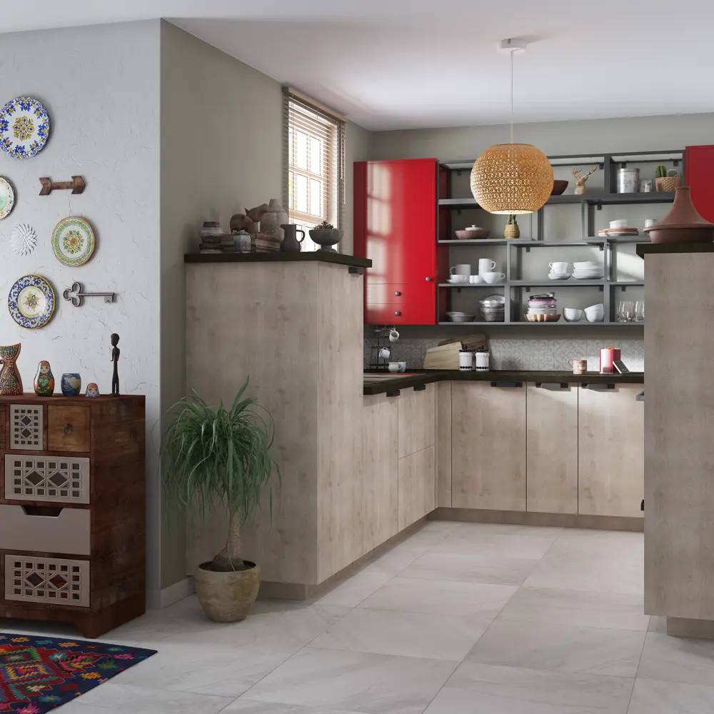 Дверь для ящика Delinia ID Аша 39.7x12.5 см ЛДСП цвет красный STLM-2199316 - Вид №2