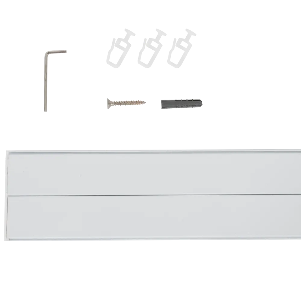 Карниз двухрядный Orbis 200 см алюминий STLM-2000563 - Вид №1