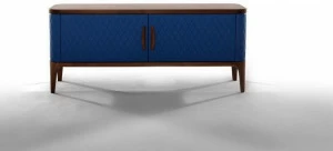 Tonin Casa Комод кожаный с распашными дверцами Tiffany