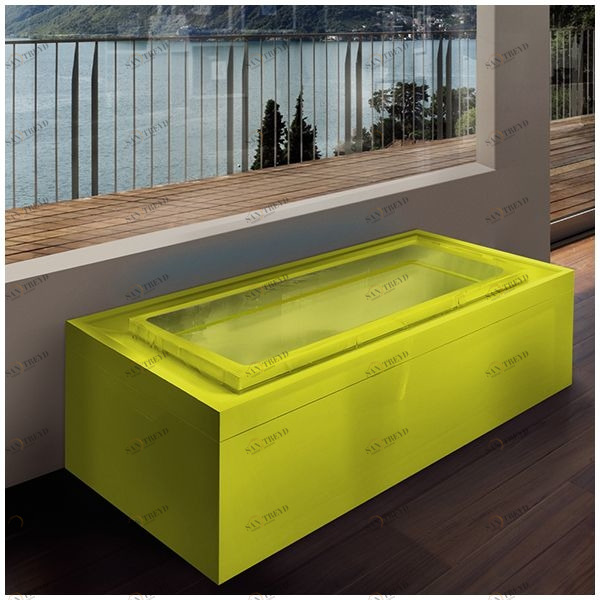 Бассейн Gruppo Treesse Fusion 220 SPA-V8620-Z напольный прямоугольный желтый Fusion SPA SPAV8620Z