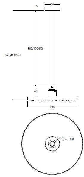 Water Evolution Душевая лейка из хромированной латуни Flow sun-id-1387402 - Вид №2