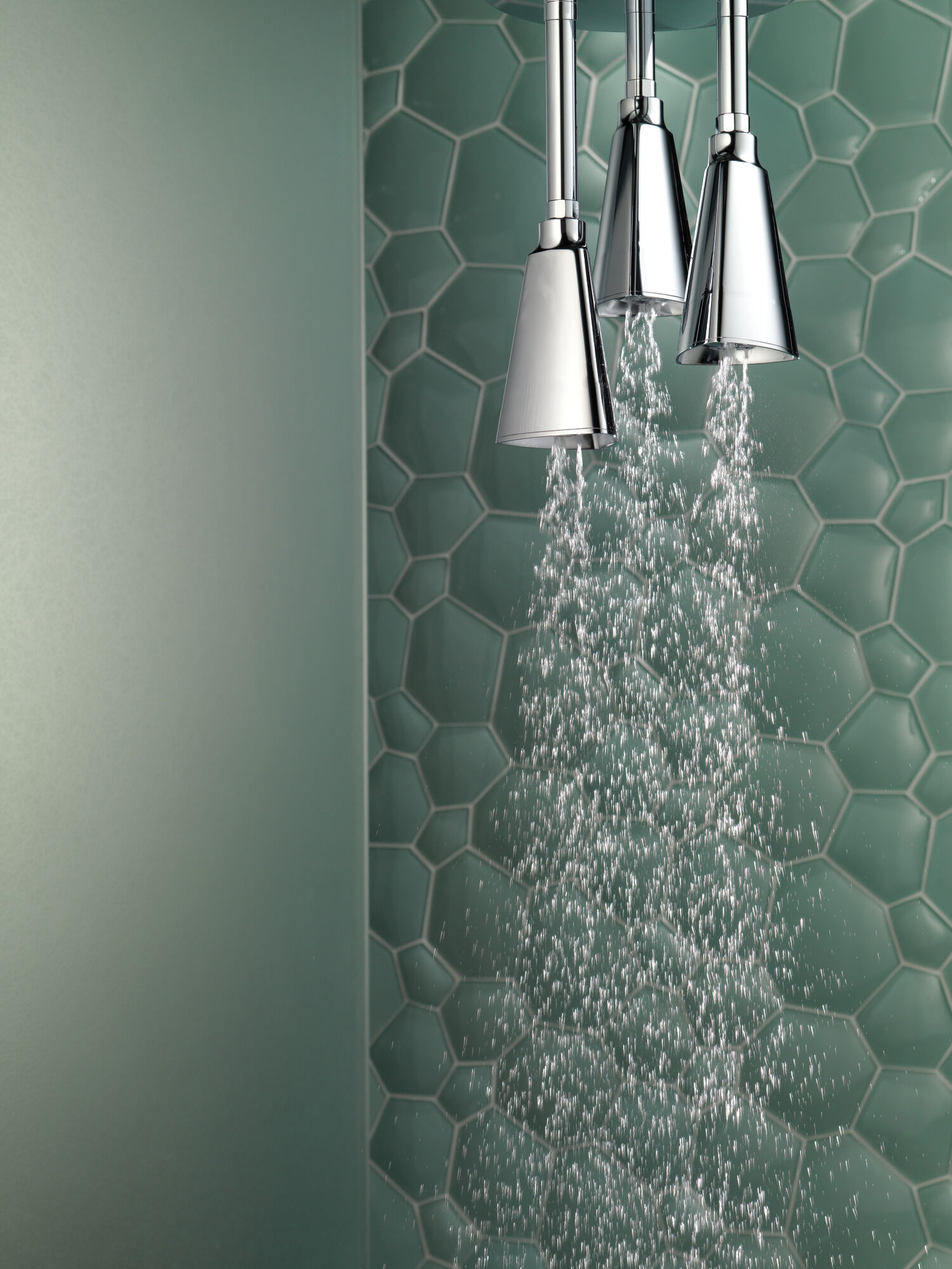 57140 H2Okinetic® Подвесная душевая лейка Raincan Delta Faucet Universal Showering Хром  - Вид №17