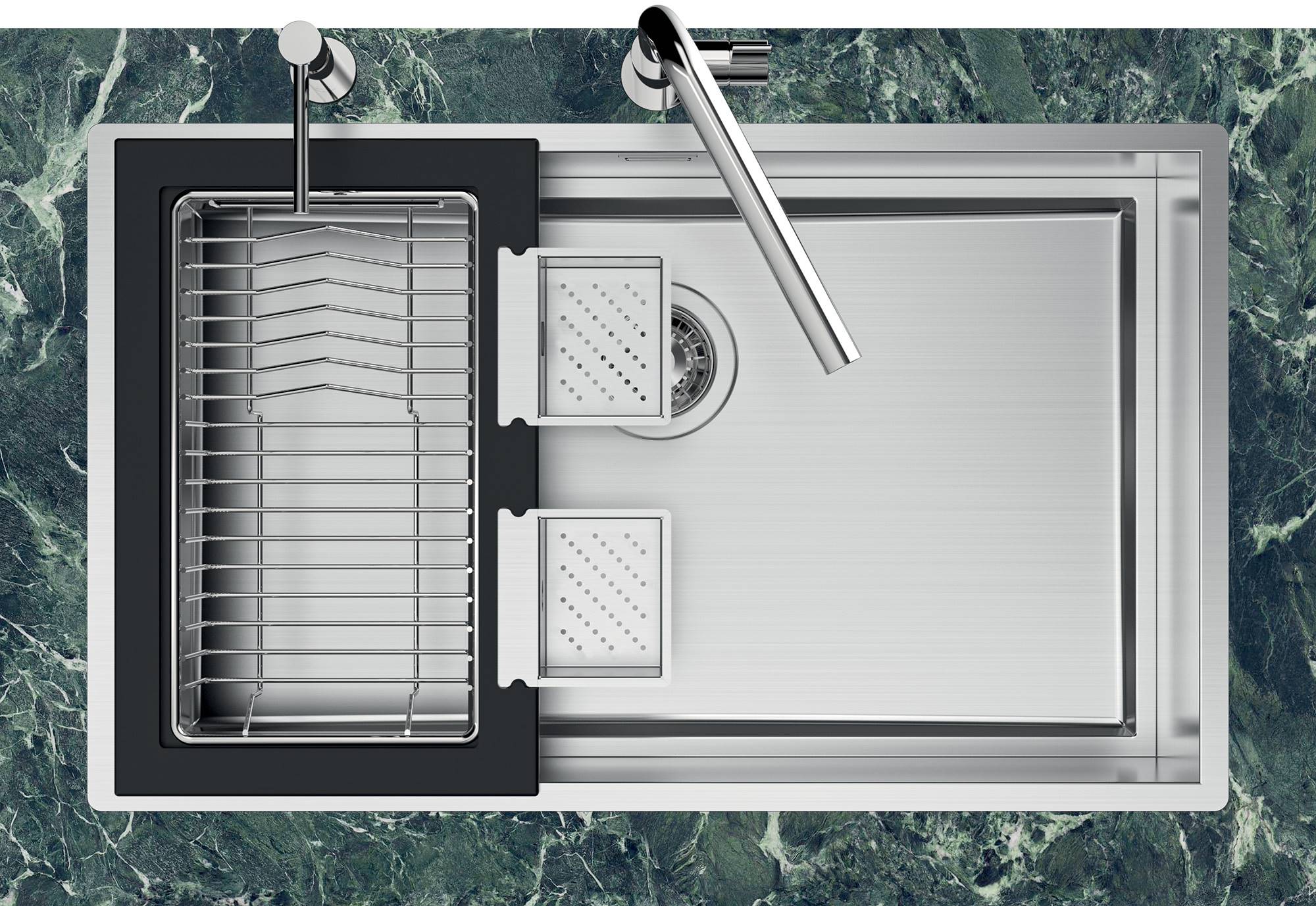 Раковина из нержавеющей стали Foster Quadra Evo ARCH-00089475 - Вид №6