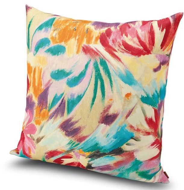MissoniHome Подушка из льна с цветочными мотивами Daydream sun-id-1425702 - Вид №1