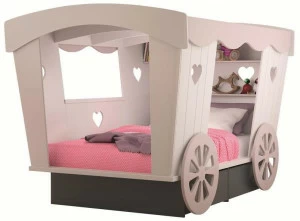 Mathy by Bols Полуторная односпальная кровать из МДФ Lits creatifs