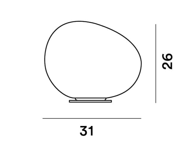 Настольная лампа из дутого стекла Foscarini Gregg ARCH-00124197 - Вид №8