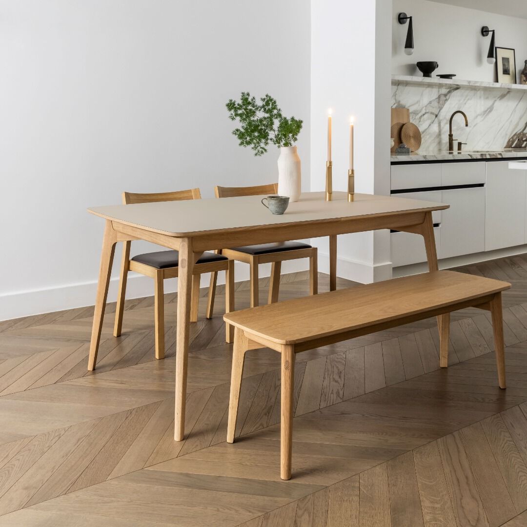 Прямоугольный выдвижной стол из дуба с ламинированной столешницей Case Dulwich ARCH-00010654 - Вид №1