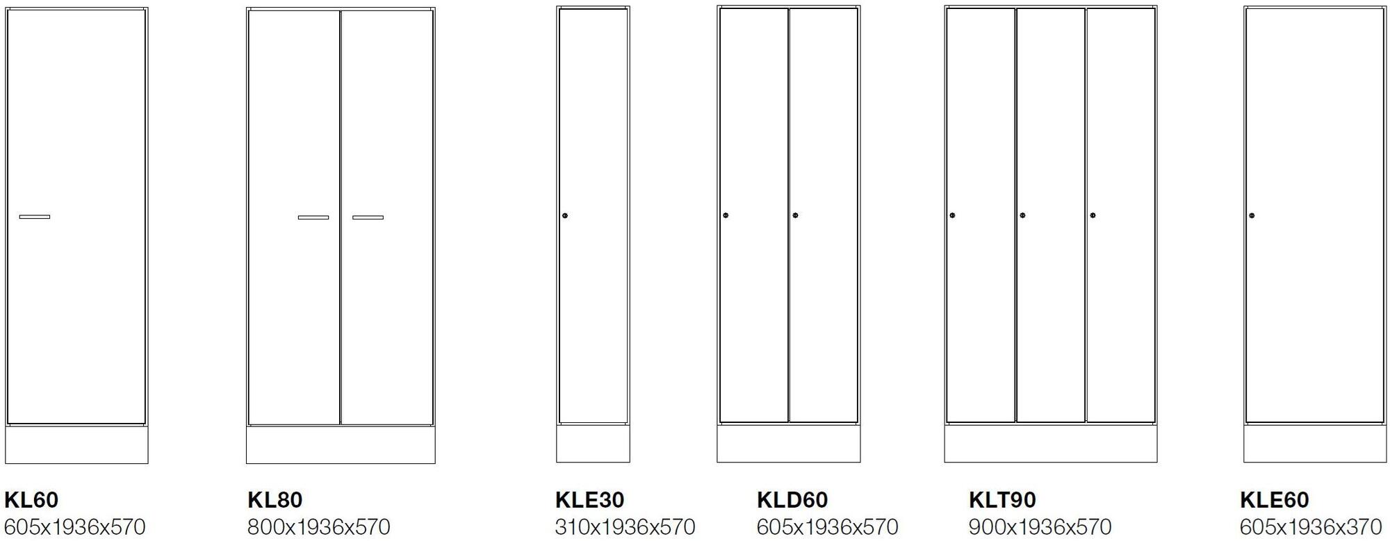 TreCe Офисный блок из ламината с распашными дверями Combiline sun-id-1510050 - Вид №3