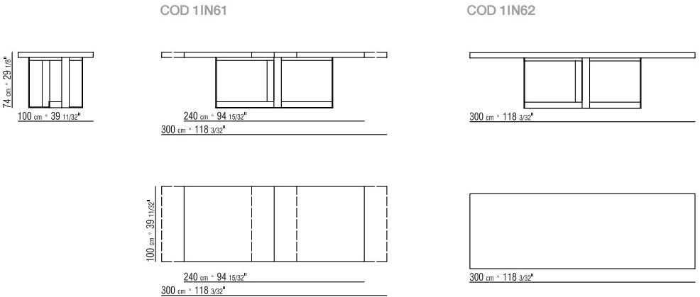 Flexform Деревянный стол Jacques sun-id-1398932 - Вид №1