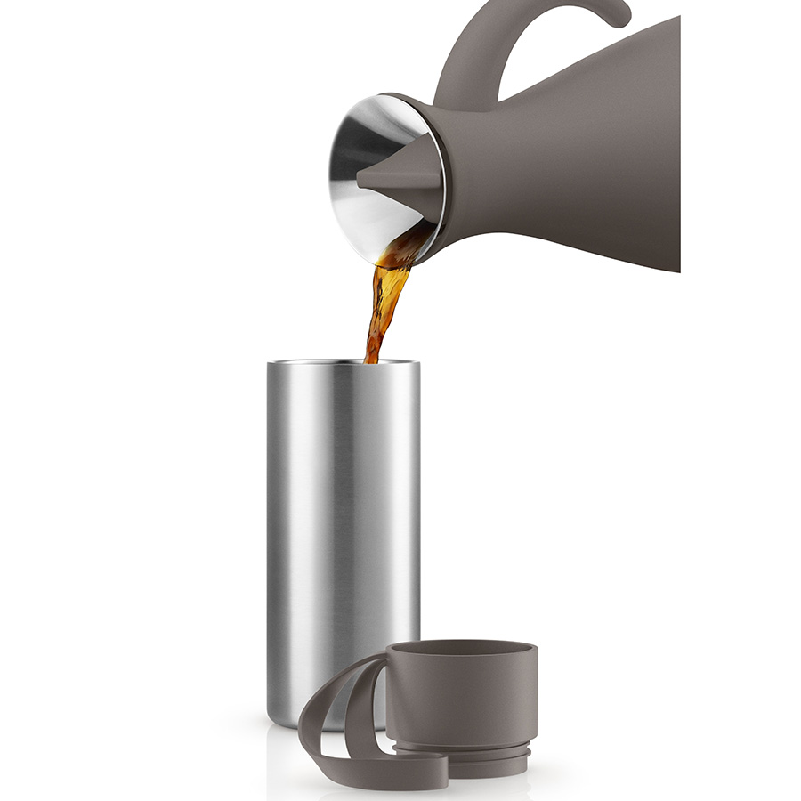 567051 Термос to go, 350 мл, серо-коричневый Eva Solo  - Вид №3