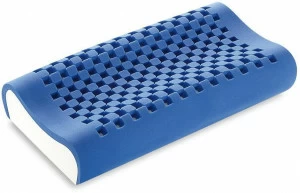 Manifattura Falomo Подушка шейная со съемным чехлом из пеноматериала с эффектом памяти