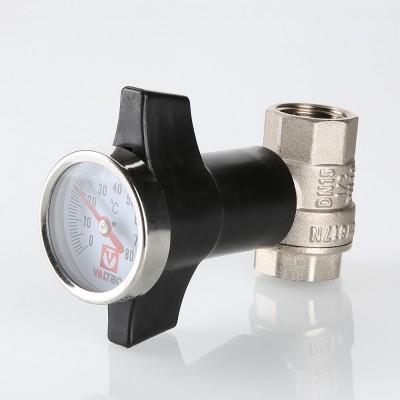 VT.808.N.05 Кран шаровой c термометром Valtec 3/4"  - Вид №3