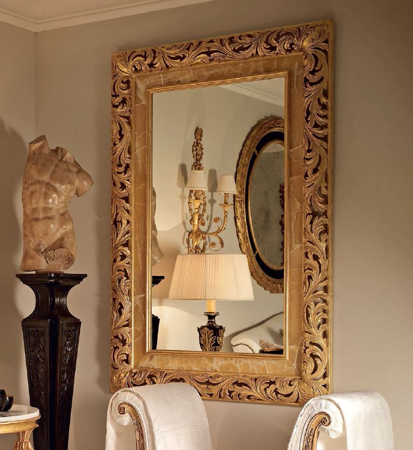 Зеркало / Mirror frame onyx ambra Roberto Giovannini sun-id-374552 - Вид №2