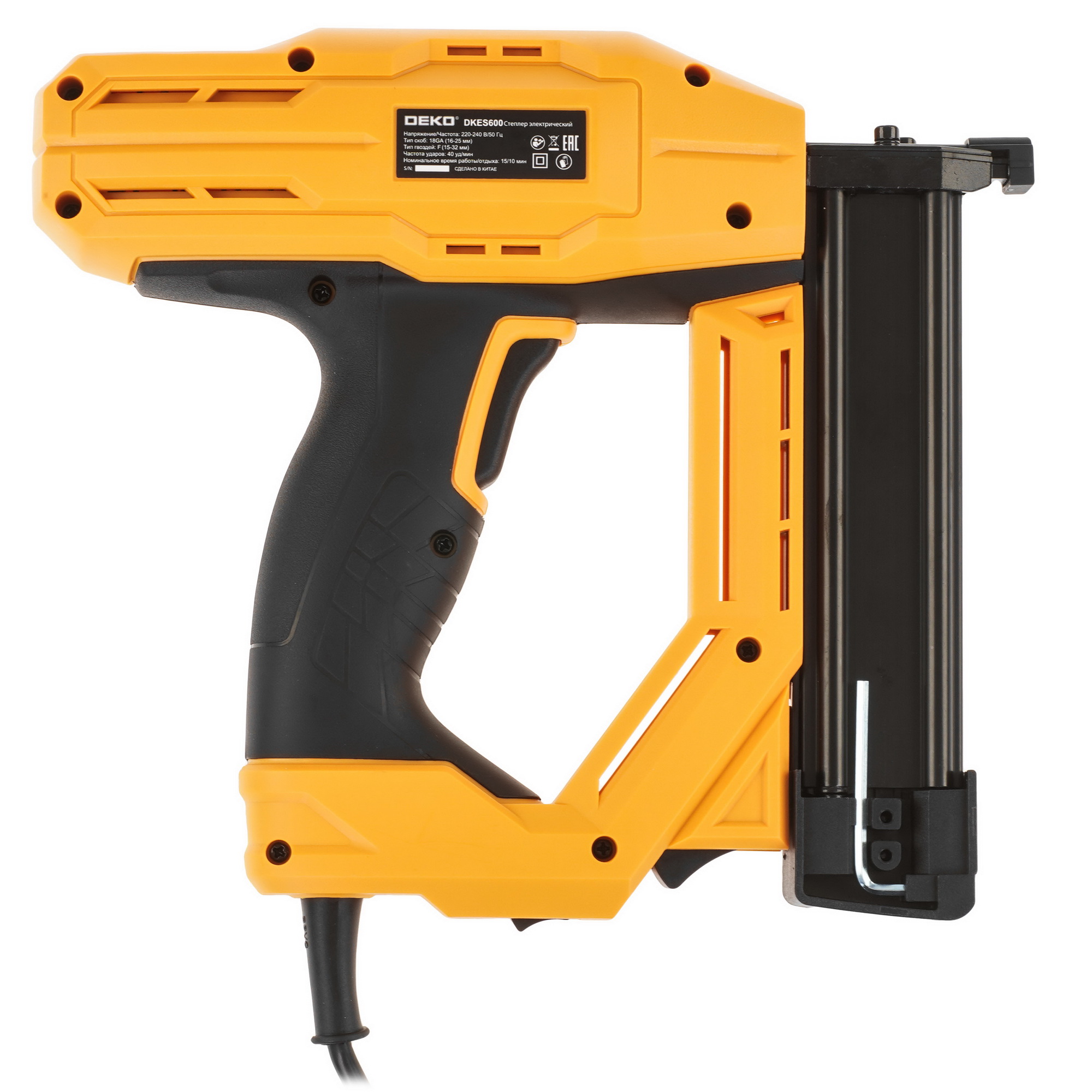 Гвозде-скобозабиватель DEKO DKES600 9229351 STDN-0012533 - Вид №1