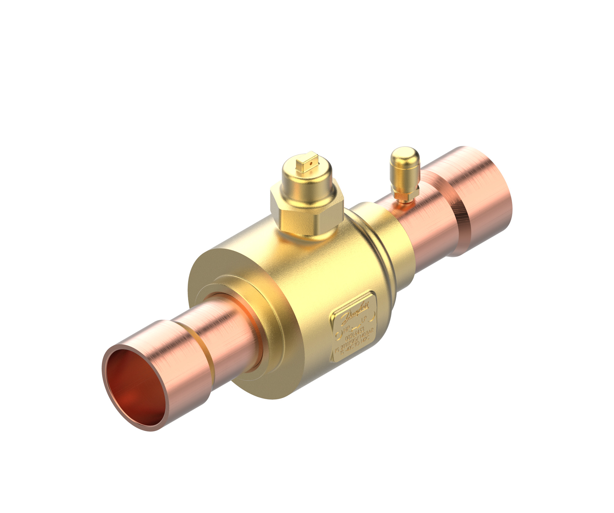 Danfoss GBCT — Запорные шаровые краны для CO2 140 бар GBCT 6s Кран шаровый 009L6581  - Вид №11