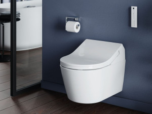 Керамический подвесной туалет биде с ручным душем