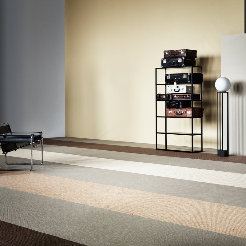 Bolon BKB  Напольное покрытие виниловый пол Sisal Plain Beige  - Вид №2