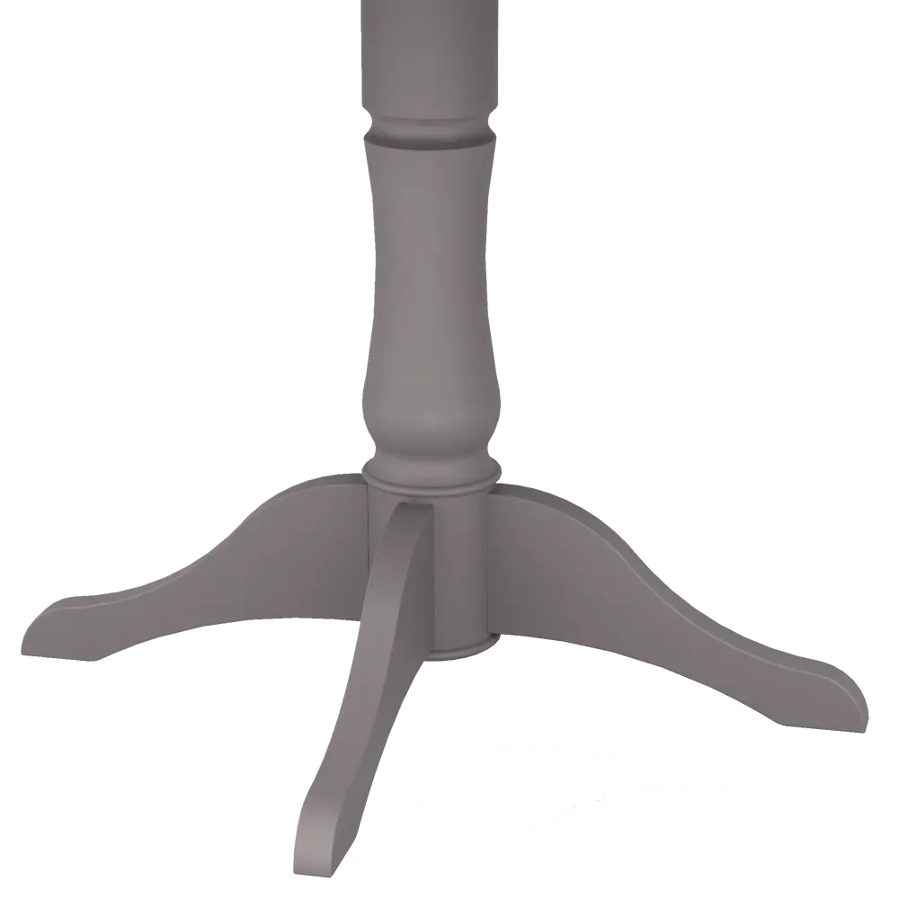 Стол кухонный Delinia Версаль раскладной 90-130x90 см круг дерево цвет графит STLM-2151488 - Вид №5