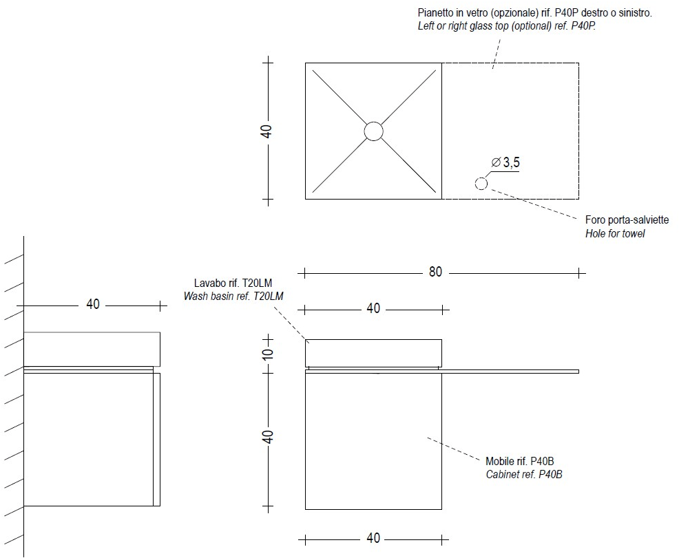 Moab80 Тумба под умывальник с дверцей sun-id-1461967 - Вид №7
