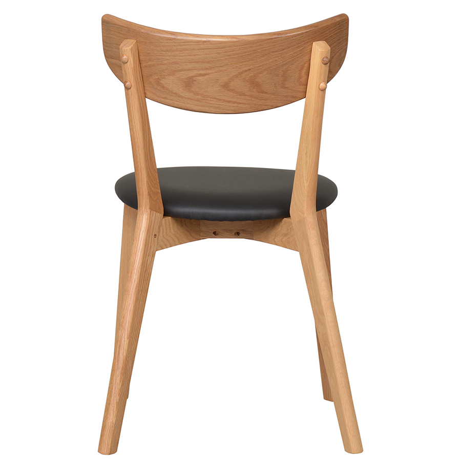 26880200 Стул , pero, pu-кожа, черный Unique Furniture  - Вид №25