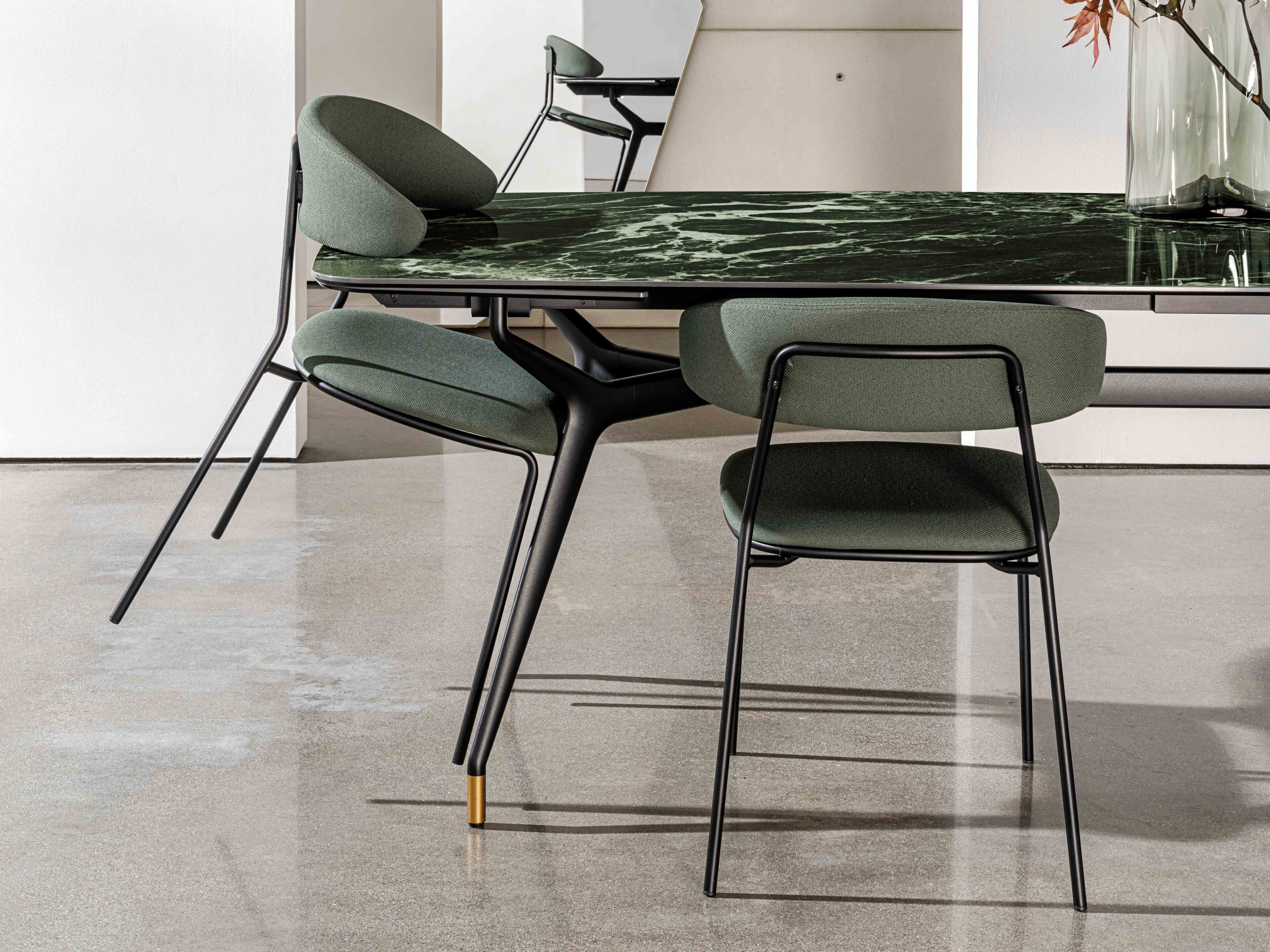 Тканевый стул с подлокотниками Sovet Italia SOFT LOW ARCH-00114196 - Вид №3