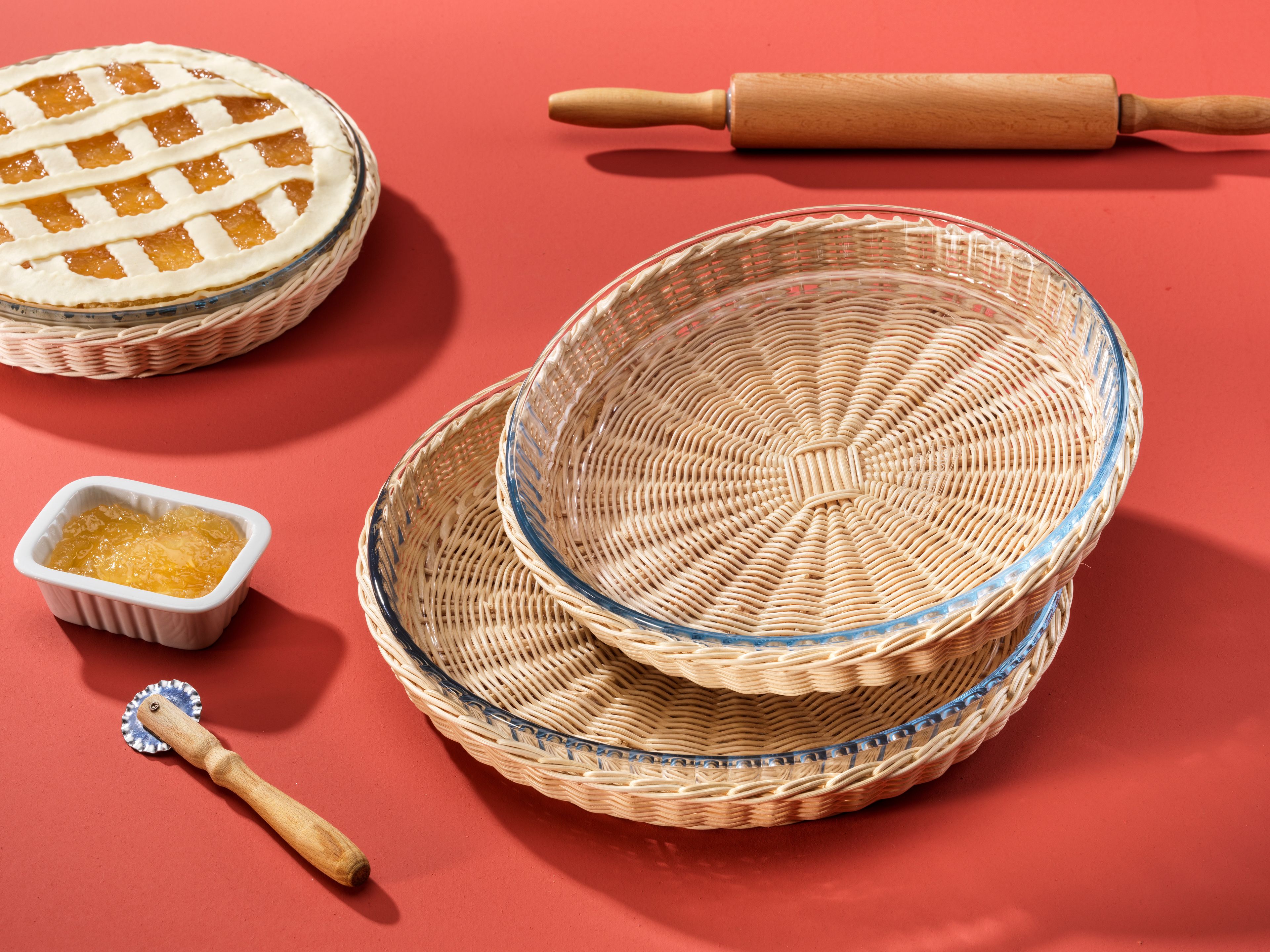 Медоллино корзина с пирогом из стекла pyrex Mila Maurizi Mise en Place ARCH-00051349 - Вид №2